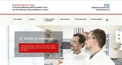 Desktop Screenshot of cancerbrc.org